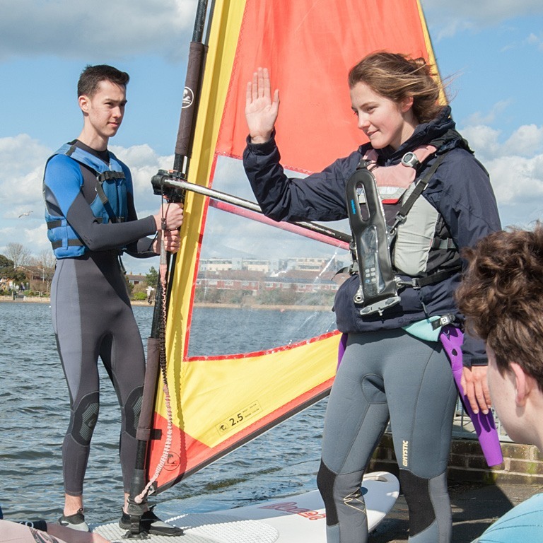 Windsurfing lessons