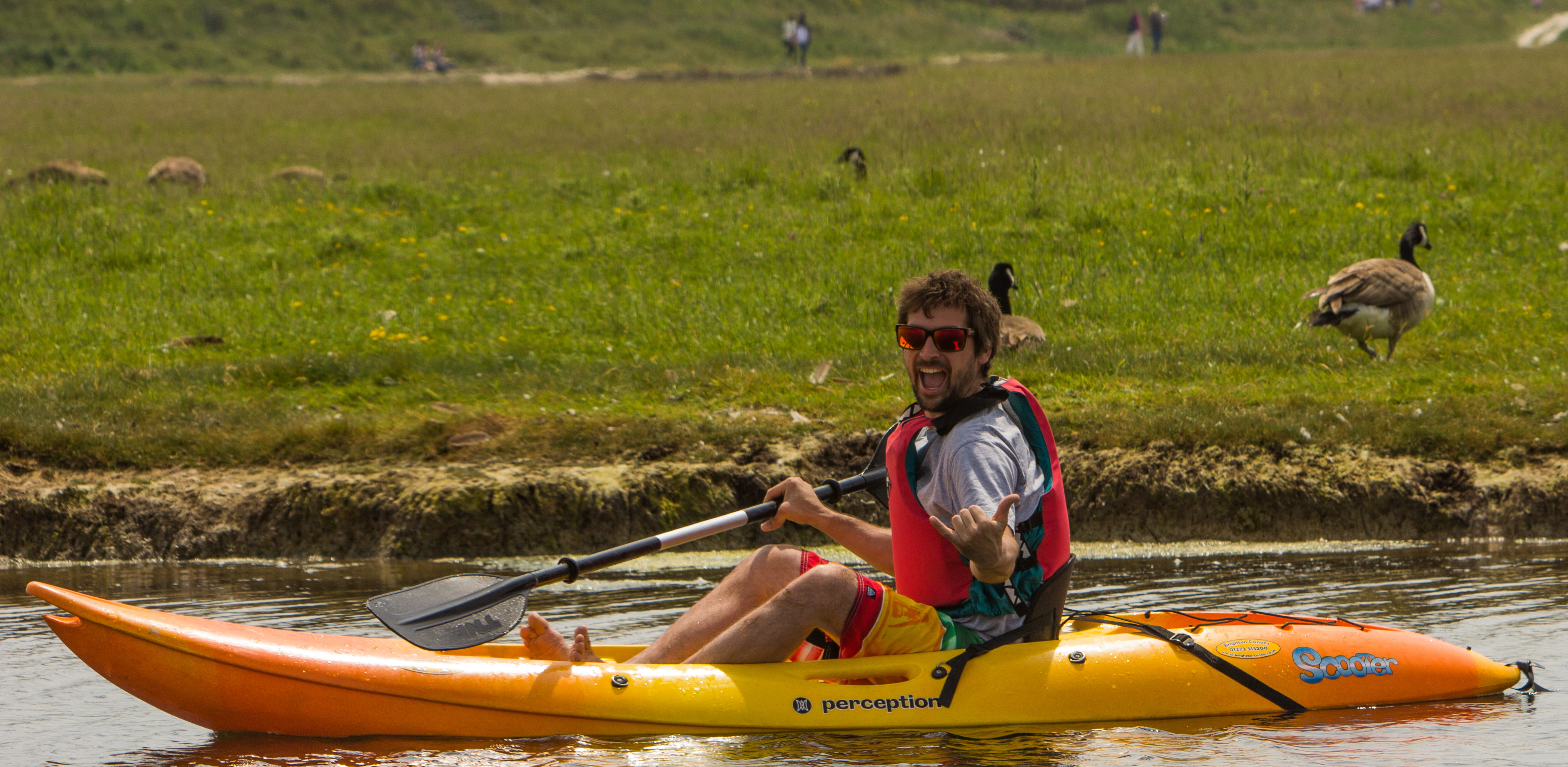 Sit on top kayak